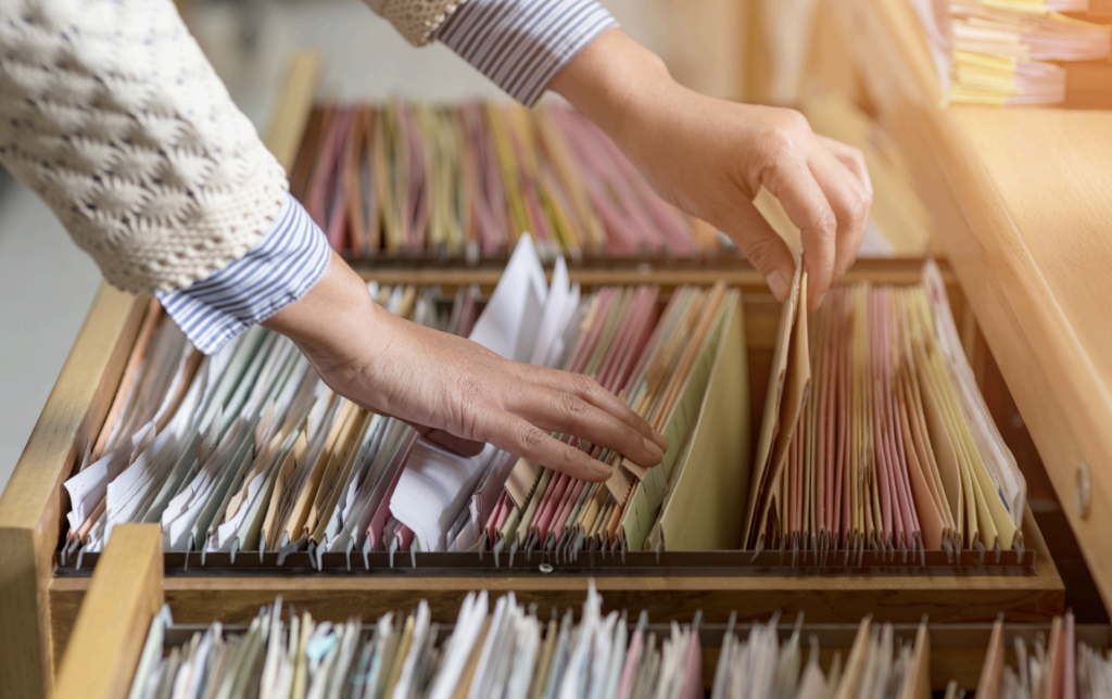 Services de classement de documents